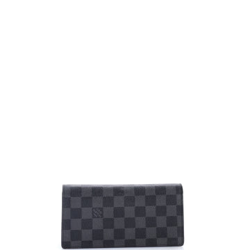 Louis Vuitton Brazza Wallet Damier Graphite
