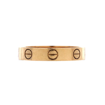 Cartier Love Wedding Band Ring 18K Yellow Gold