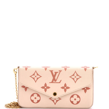 Louis Vuitton Felicie Pochette By The Pool Monogram Empreinte Giant