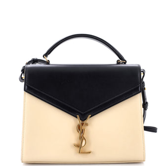 Saint Laurent Cassandra Top Handle Bag Leather Medium