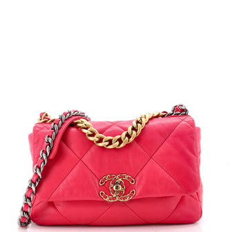 Chanel 19 Flap Bag Quilted Leather Medium