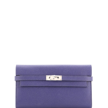 Hermes Kelly Wallet Verso Epsom Long