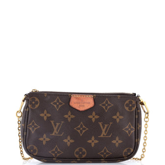 Louis Vuitton Multi Pochette Accessoires Pouch Monogram Canvas Small