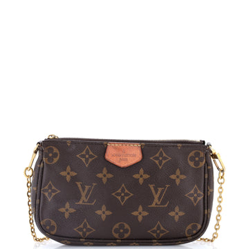 Louis Vuitton Multi Pochette Accessoires Pouch Monogram Canvas Small
