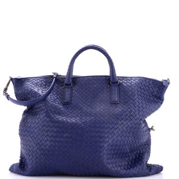 Bottega Veneta Convertible Satchel Intrecciato Nappa Maxi