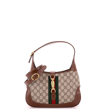 Gucci Jackie 1961 Hobo GG Coated Canvas Small