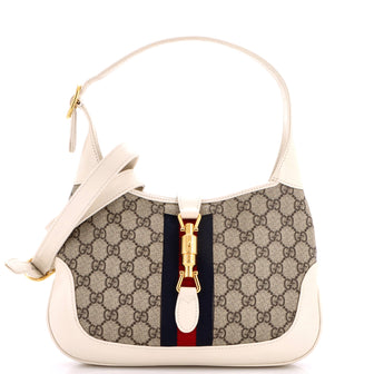 Gucci Jackie 1961 Hobo GG Coated Canvas Small