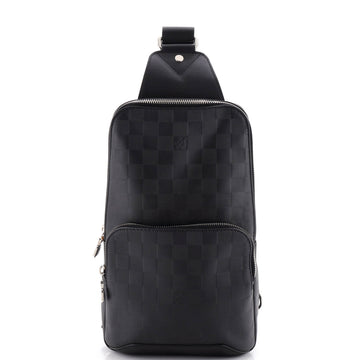 Louis Vuitton Avenue Sling Bag Damier Infini Leather