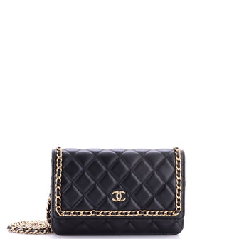 Chanel Chain Around Wallet on Chain Quilted Lambskin