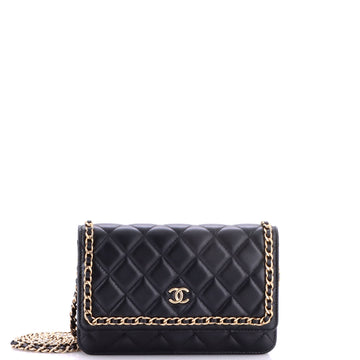 Chanel Chain Around Wallet on Chain Quilted Lambskin