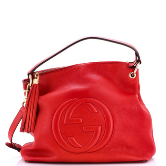 Gucci Soho Convertible Hobo Leather Large