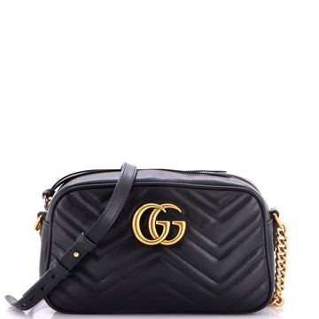 Gucci GG Marmont Shoulder Bag Matelasse Leather Small