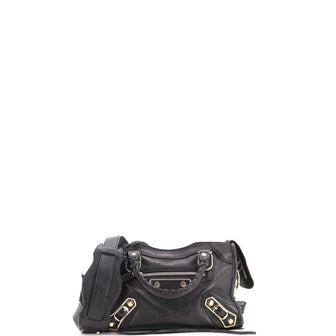 Balenciaga City Classic Metallic Edge Bag Leather Mini
