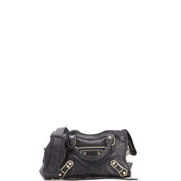 Balenciaga City Classic Metallic Edge Bag Leather Mini