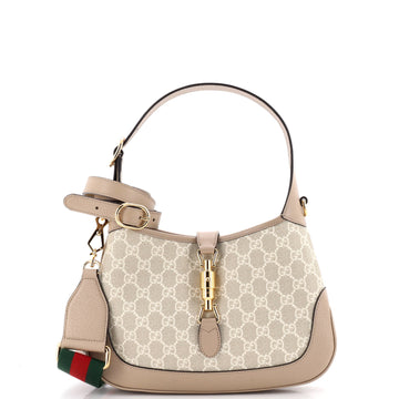 Gucci Jackie 1961 Hobo GG Coated Canvas Small