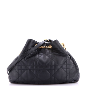 Christian Dior Ammi Supple Bag Macrocannage Quilt Lambskin Large