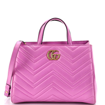 Gucci GG Marmont Tote Matelasse Leather Small