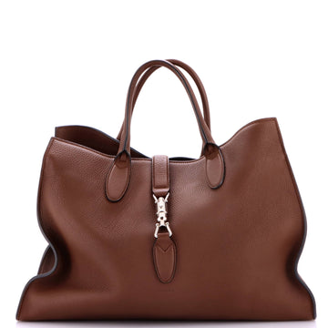 Gucci Jackie Soft Tote Leather Large