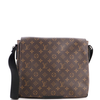 Louis Vuitton District Messenger Bag Macassar Monogram Canvas MM