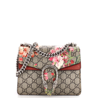 Gucci Dionysus Bag Blooms Print GG Coated Canvas Mini