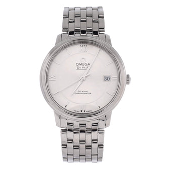 Omega De Ville Prestige Co-Axial Chronometer Automatic Watch Stainless Steel 37