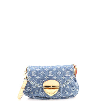 Louis Vuitton Sunset Handbag LV Remix Monogram Denim