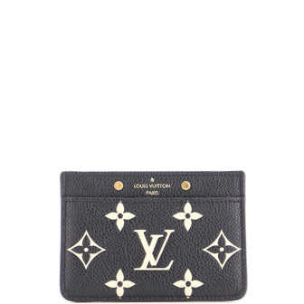 Louis Vuitton Card Holder Bicolor Monogram Empreinte Giant