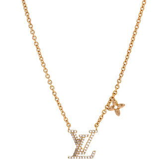 Louis Vuitton LV Iconic Necklace Metal with Crystals