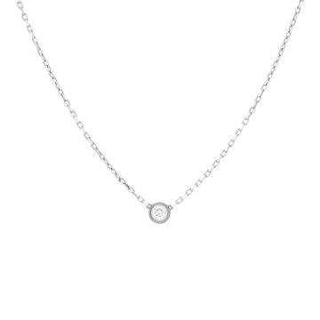 Cartier Cartier D'Amour Pendant Necklace 18K White Gold with Diamond Small