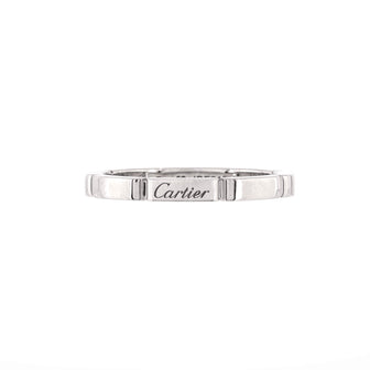 Cartier Maillon Panthere Band Ring 18K White Gold