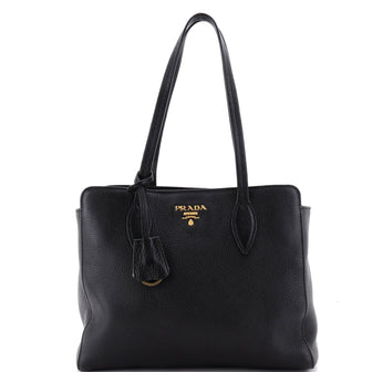 Prada Open Shopping Tote Vitello Phenix Medium