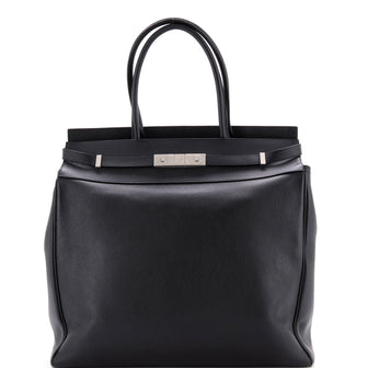Saint Laurent Manhattan Tote Leather North South