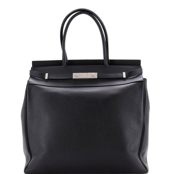 Saint Laurent Manhattan Tote Leather North South