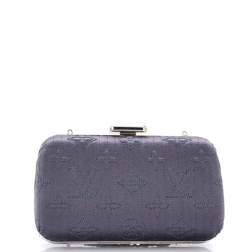 Louis Vuitton Motard Minaudiere Monogram Satin