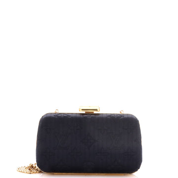 Louis Vuitton Motard Minaudiere Monogram Satin
