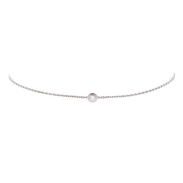 Cartier D'Amour Bracelet 18K White Gold and Diamond XS