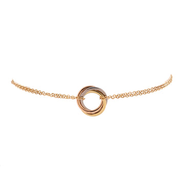 Cartier Trinity Chain Bracelet 18K Tricolor Gold