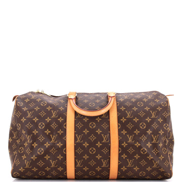 Louis Vuitton Keepall Bag Monogram Canvas 50