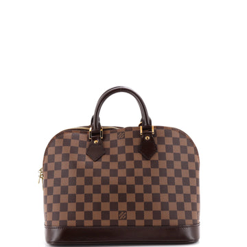 Louis Vuitton Vintage Alma Handbag Damier PM