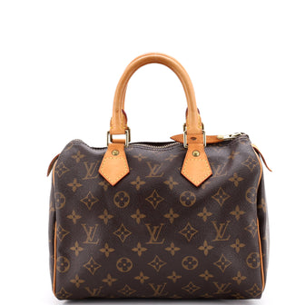 Louis Vuitton Speedy Handbag Monogram Canvas 25