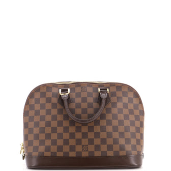 Louis Vuitton Vintage Alma Handbag Damier PM