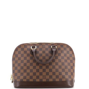 Louis Vuitton Vintage Alma Handbag Damier PM