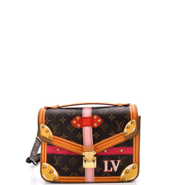 Louis Vuitton Pochette Metis Limited Edition Summer Trunks Monogram Canvas