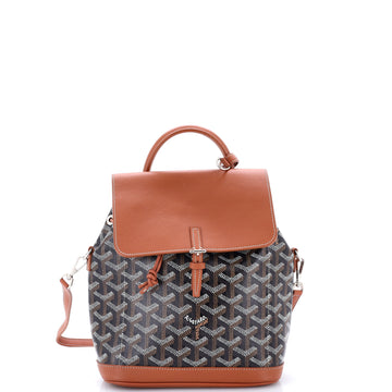 Goyard Alpin Backpack Coated Canvas Mini