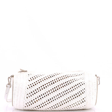 Loewe Paula's Ibiza Bracelet Pouch Raffia with Leather