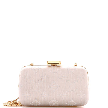Louis Vuitton Motard Minaudiere Monogram Satin