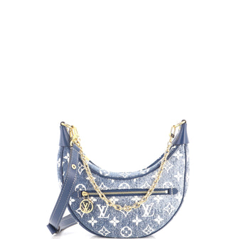 Louis Vuitton Loop Handbag Monogram Jacquard Denim