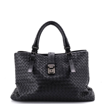 Bottega Veneta Roma Bag Intrecciato Nappa Medium