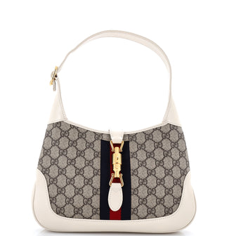 Gucci Jackie 1961 Hobo GG Coated Canvas Small