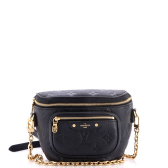 Louis Vuitton Bum Bag Monogram Empreinte Leather Mini